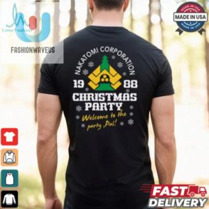 Xmas Die Hard Nakatomi Corporation Welcome Christmas Party Gift T Shirt fashionwaveus 1 2