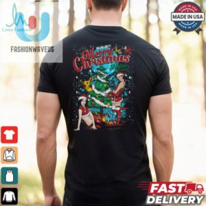 Sexy Merry Christmas Funny Christmas Mens Cotton T Shirt fashionwaveus 1 2