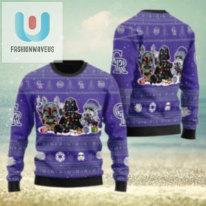 Star Wars Characters Colorado Rockies Ugly Christmas Sweater fashionwaveus 1 1