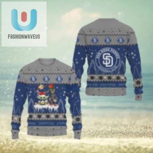 San Diego Padres Ugly Sweater Baby Yoda And Groot Holiday Theme fashionwaveus 1 1