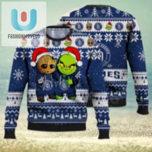 San Diego Padres Ugly Sweater Baby Groot And Grinch Design fashionwaveus 1 1