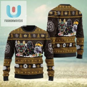 San Diego Padres Christmas Sweater Star Wars Characters Theme fashionwaveus 1 1