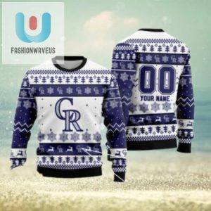 Personalized Snowflake Mlb Colorado Rockies Ugly Sweater Custom Name fashionwaveus 1 1