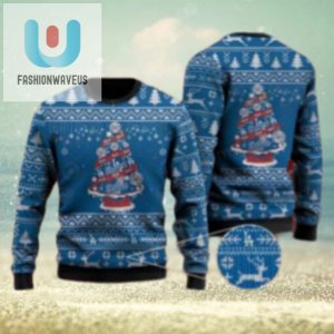 La Dodgers Christmas Ugly Sweater With Baseball Tree Design fashionwaveus 1 1