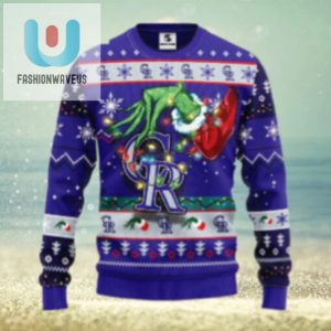 Grinch Holding Lights Colorado Rockies Ugly Christmas Sweater fashionwaveus 1 1