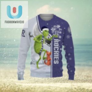 Grinch And Dog New Year Colorado Rockies Ugly Christmas Sweater fashionwaveus 1 1