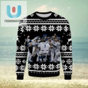 Dodgers Team Celebration Ugly Christmas Sweater fashionwaveus 1 1