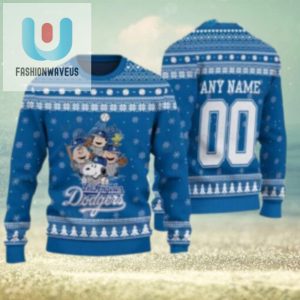 Charlie Brown Peanuts Customizable La Dodgers Ugly Sweater fashionwaveus 1 1