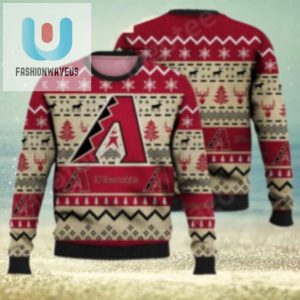 Arizona Diamondbacks Ugly Sweater Red Reindeer And Snowflakes fashionwaveus 1 1