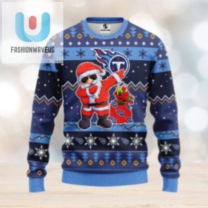 Tennessee Titans Dabbing Santa Claus Ugly Christmas Sweater fashionwaveus 1 1