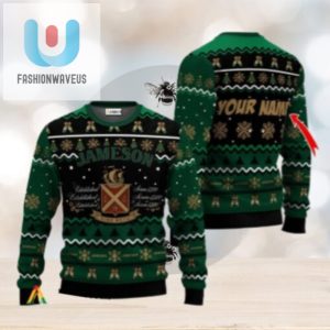 Personalized Jameson Holiday Cheer Ugly Sweater fashionwaveus 1 1