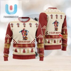 Personalized Captain Morgan Classic Ugly Christmas Sweater fashionwaveus 1 1