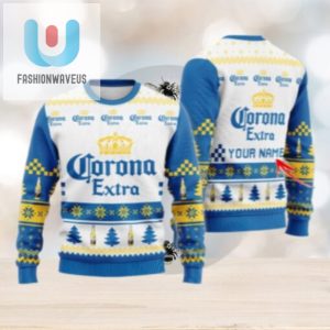 Personalized Corona Extra Classic Ugly Christmas Sweater fashionwaveus 1 1