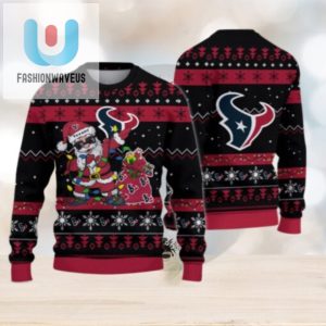 Houston Texans Santa Claus Ugly Christmas Sweater fashionwaveus 1 1