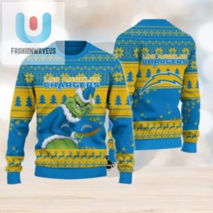 Los Angeles Chargers Grinch Ugly Christmas Sweater fashionwaveus 1 1