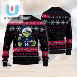 New England Patriots Custom Chrismas Ugly Sweater fashionwaveus 1 1