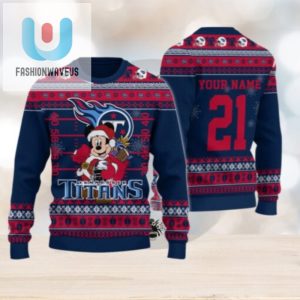 Tennessee Titans Mickey Mouse Santa Ugly Christmas Sweater fashionwaveus 1 1