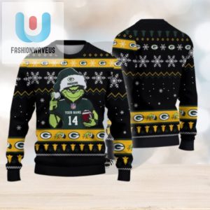 Green Bay Packers Custom Chrismas Ugly Sweater fashionwaveus 1 1