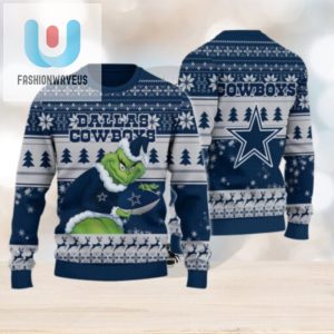 Dallas Cowboys Grinch Ugly Christmas Sweater fashionwaveus 1 1