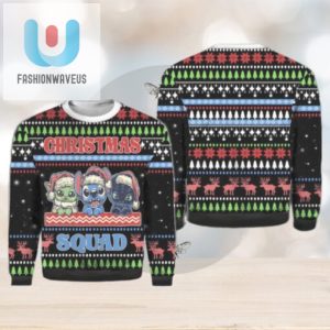 Christmas Squad Ugly Sweater fashionwaveus 1 1