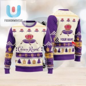 Personalized Crown Royal Classic Ugly Christmas Sweater fashionwaveus 1 1