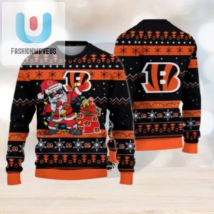 Cincinnati Bengals Santa Claus Ugly Christmas Sweater fashionwaveus 1 1