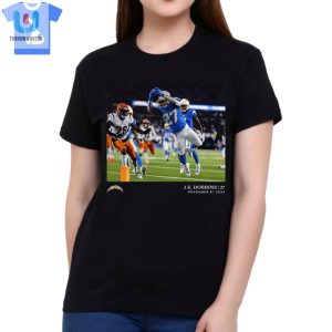 Jk Dobbins Los Angeles Chargers Nfl Flash Features Week 11 Tshirt fashionwaveus 1 1