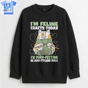 Cat Knitting Knitter Crochet Tshirt fashionwaveus 1 4