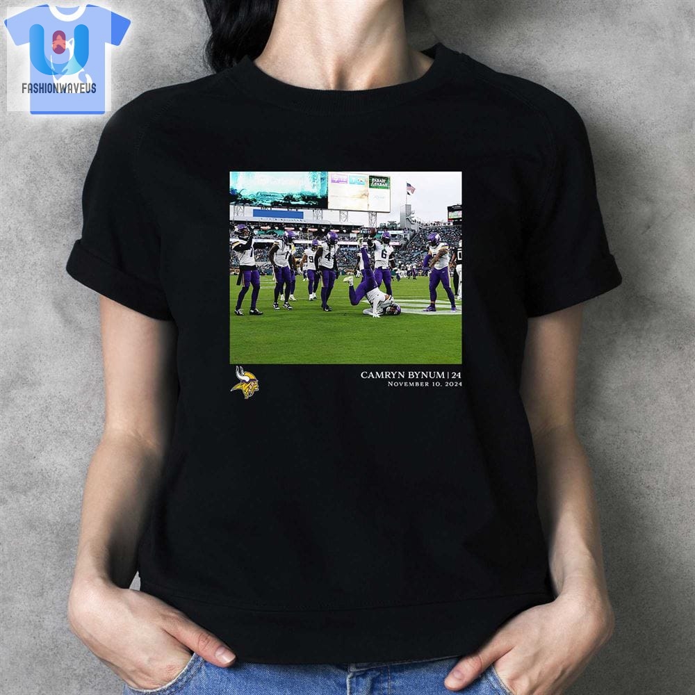 Camryn Bynum Minnesota Vikings Flash Features Week 10 Tshirt 