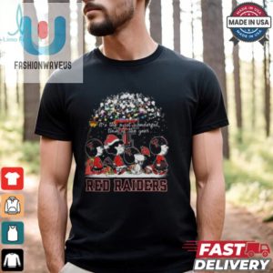 Peanuts Texas Tech Red Raiders Its The Most Wonderful Time Of The Year Winter Shirt fashionwaveus 1 1