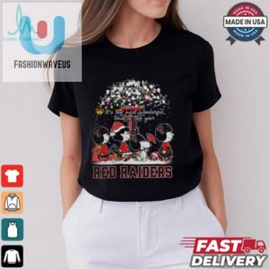 Peanuts Texas Tech Red Raiders Its The Most Wonderful Time Of The Year Winter Shirt fashionwaveus 1 2