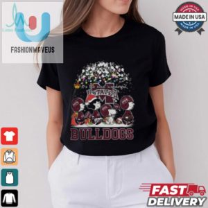 Peanuts Mississippi State Bulldogs Its The Most Wonderful Time Of The Year Winter Shirt fashionwaveus 1 2