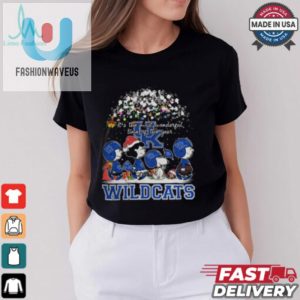 Peanuts Kentucky Wildcats Its The Most Wonderful Time Of The Year Winter Shirt fashionwaveus 1 2