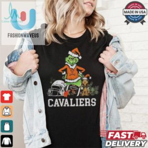 Ncaa Grinch Shirt The Grinch And Virginia Cavaliers Christmas T Shirt fashionwaveus 1 2