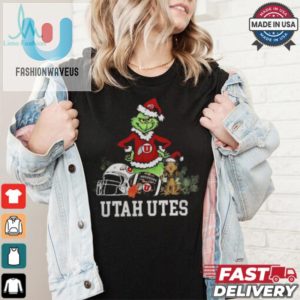 Ncaa Grinch Shirt The Grinch And Utah Utes Christmas T Shirt fashionwaveus 1 2