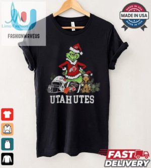 Ncaa Grinch Shirt The Grinch And Utah Utes Christmas T Shirt fashionwaveus 1 4