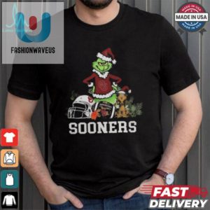 Ncaa Grinch Shirt The Grinch And Oklahoma Sooners Christmas T Shirt fashionwaveus 1 1