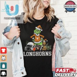 Ncaa Grinch Shirt The Grinch And Texas Longhorns Christmas T Shirt fashionwaveus 1 2