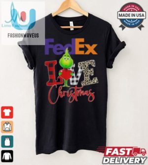 Grinch Love Fedex Christmas Shirt fashionwaveus 1 4