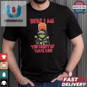 Santa Grinch Here I Am Burger King The Light Of Your Life Christmas Light Shirt fashionwaveus 1 1