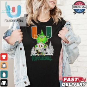 The Grinch Hug Miami Hurricanes Helmet Christmas Shirt fashionwaveus 1 2