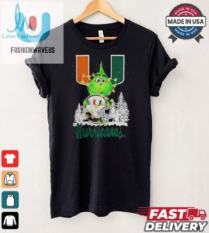 The Grinch Hug Miami Hurricanes Helmet Christmas Shirt fashionwaveus 1 4