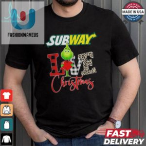 Grinch Love Subway Christmas Shirt fashionwaveus 1 1