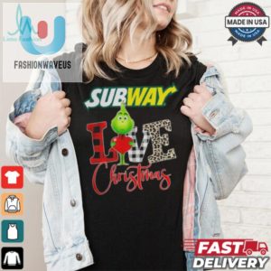 Grinch Love Subway Christmas Shirt fashionwaveus 1 2