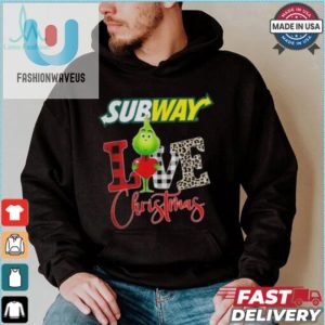 Grinch Love Subway Christmas Shirt fashionwaveus 1 3