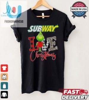 Grinch Love Subway Christmas Shirt fashionwaveus 1 4