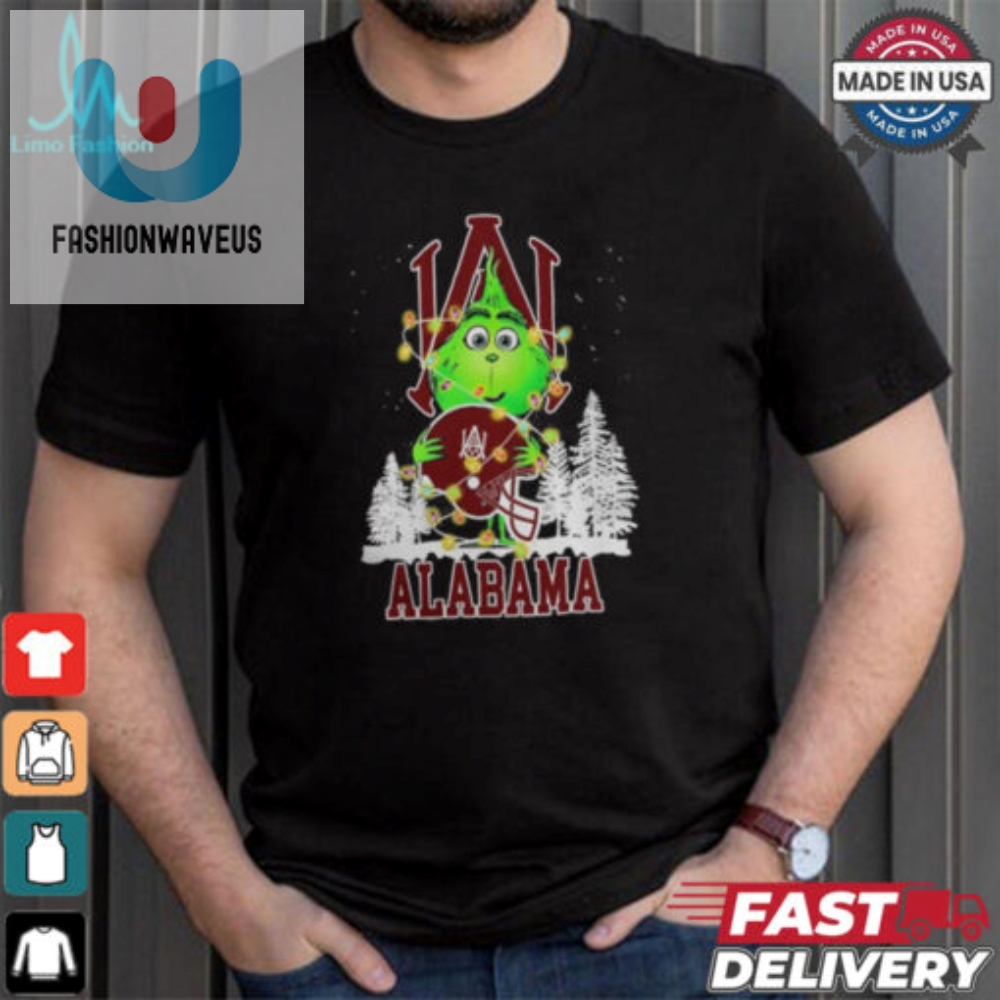 The Grinch Hug Alabama A_M Helmet Christmas Shirt 