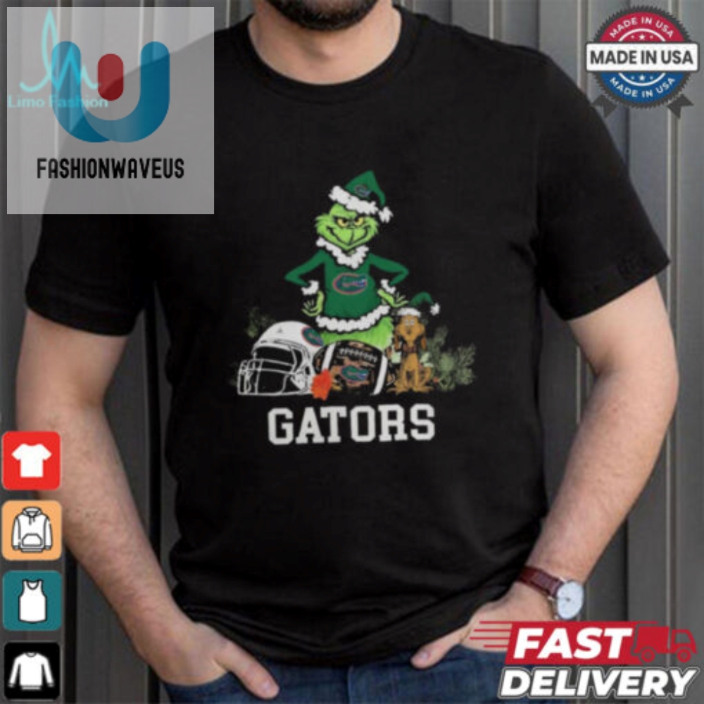 Ncaa Grinch Shirt The Grinch And Florida Gators Christmas T Shirt 