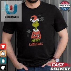 Grinch Christmas Shop The Grinch Green Merry Christmas Graphic T Shirt fashionwaveus 1 1