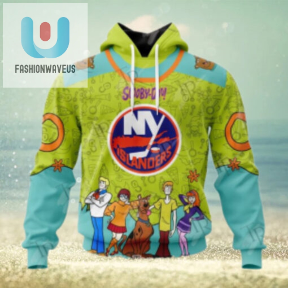 Nhl New York Islanders Special Scooby Doo Design Hoodie 